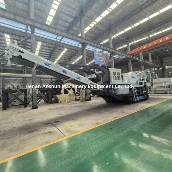 Complete 150tph Gravel Rock Stone Crushing Station Line Portable Mobile Jaw Crusher
