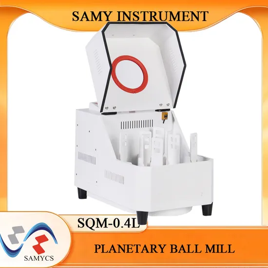 0.4L Fully Automatic High-Speed Laboratory High-Purity Powder Sample Grinder Ball Mill