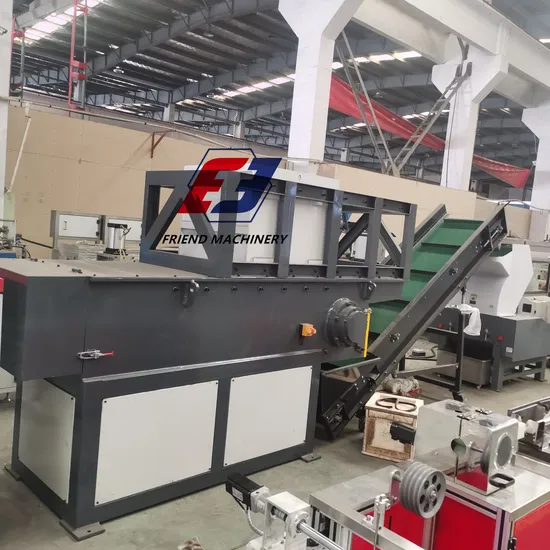 Friend Customized 300kg-500kg PE HDPE Large Size Plastic Recycled Pipe Crushing/Shredding Crusher Machine/Equipment
