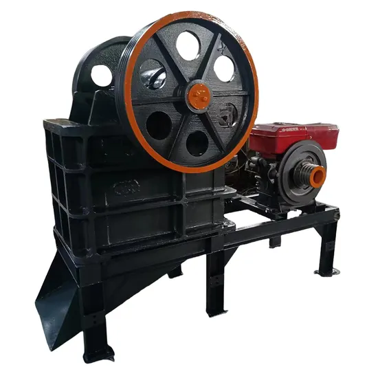 High Quality 250*400 Diesel Enginee Jaw Crusher