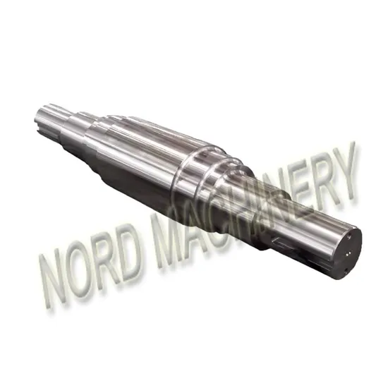 Forging High Manganese Steel Eccentric Shaft for Jaw Crushers