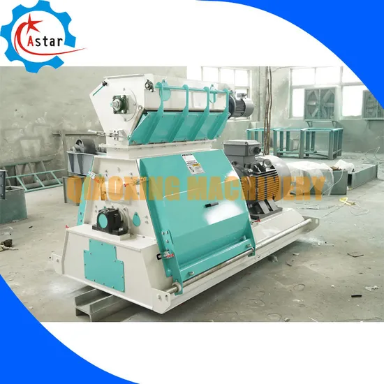Wood Shavings Hammer Mills Pulverizer for Biomass Pellet Project Use Wood Pellet Pulverizer