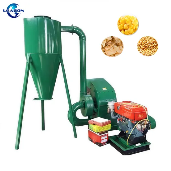 Small Feed Hammer Mill Straw Grinding Machine Grain Crushing Machine