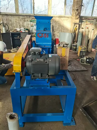 Portable Hammer Mill Metal Crusher Machine Wood Hammer Crusher with Screen