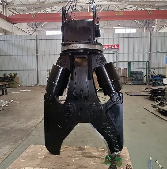 Double Cylinder Demolition Shears Excavator Concrete Hydraulic Shear Mounted Mini Excavator