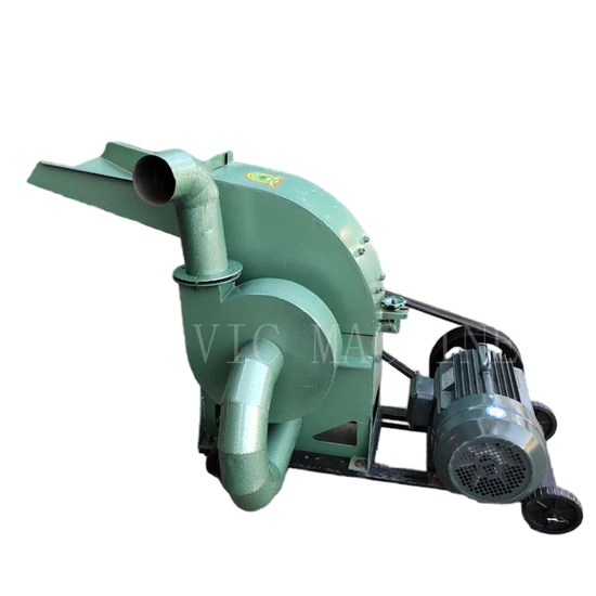 Customized Hammer Mill Crusher Machine with CE Certification and Wood Box