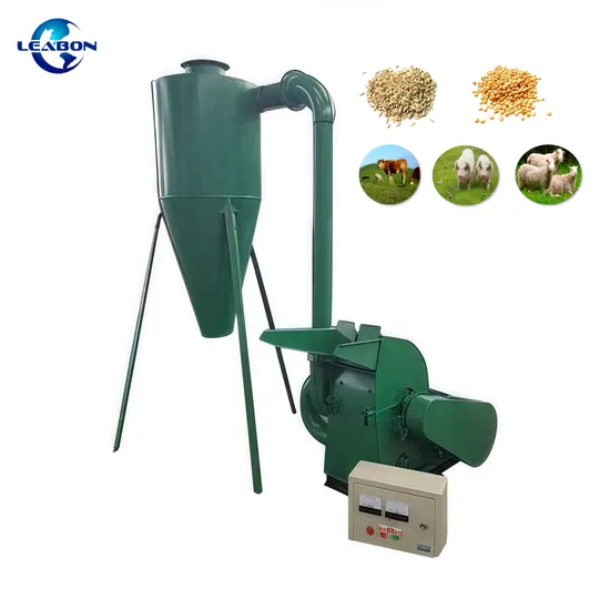 Customized Beans Hammer Mill Wood Chips Milling Machine Straw Crusher