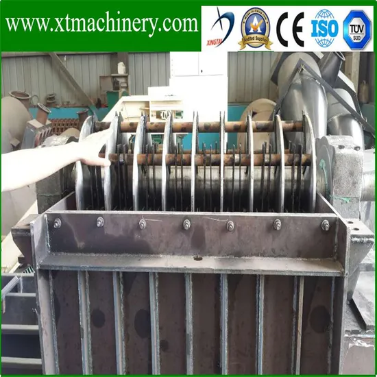 Siemens Motor, 1.5ton/Hour Output Capacity Wood Sawdust Grinder Machine
