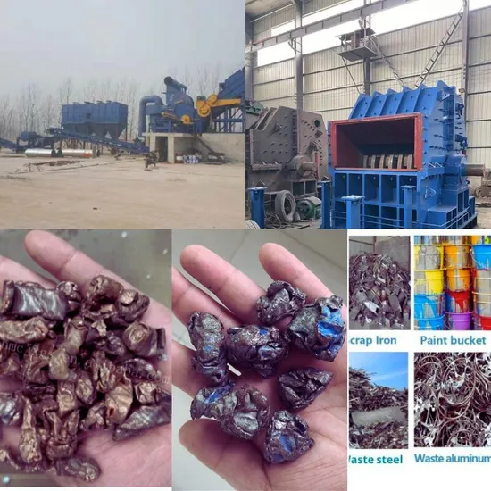 High Safety Level Metal Shredder Steel Scrap Machine Crusher Machine Price