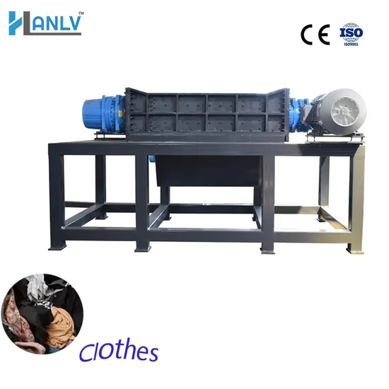 Manufacturing-Processing-Machinery Waste Used Fabric Clothes Garment Textile Woven Bags Plastic Cotton Shredder with Good Price