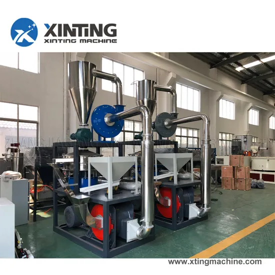 Plastic PVC Powder Pulverizer High Output