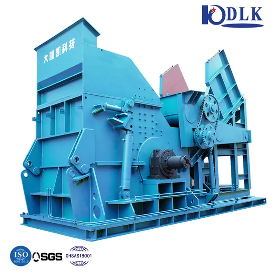 Psx-600 Steel Scrap Metal Shredder Crushing Line