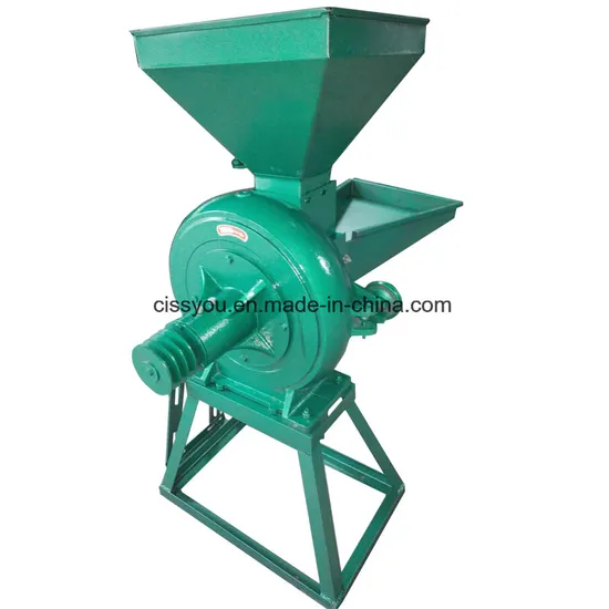 Mini Animal Feed Grain Grinding Crusher Disk Mill Machine