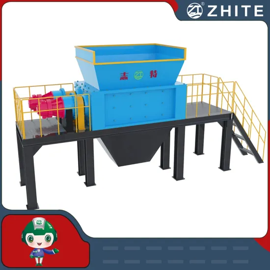 Low Speed Shredder Plastic/Chips Machine Waste Foam Sponge Scrap Crusher