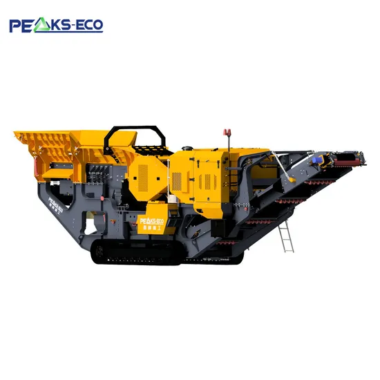 Mobile Jaw Crusher for Rough Crushing and Pre-Crushing of Medium to High Hardness Natural Stones