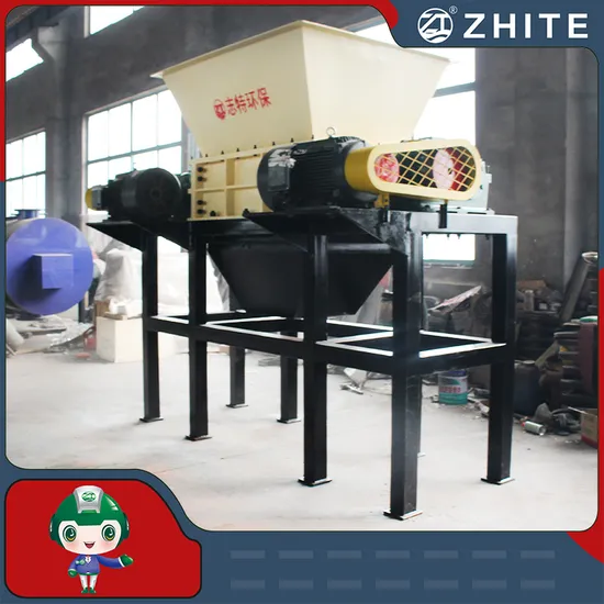 Metal /Solid Waste/Living Garbage/Plastic/Foam/Tire Double Shaft Shredder