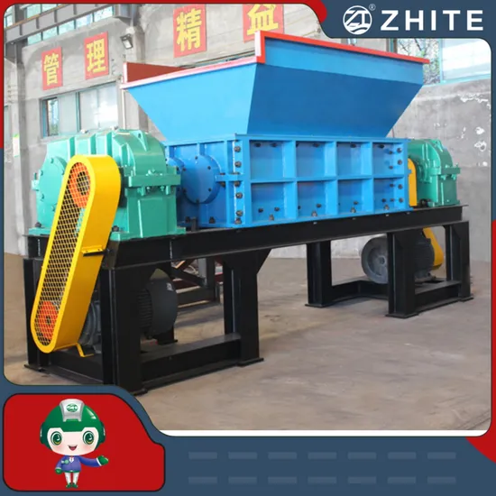 Double Shaft Shredder for Plastic/Solid Watse/Wood/Tire/Metal/Living Garbage