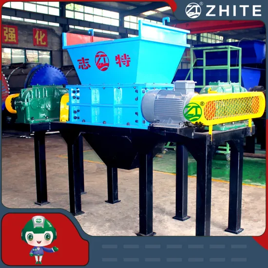 Hard Drive Double Shaft Shredder for Plastic/Tyre/Scrap Metal Crusher