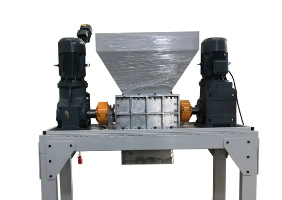 Twin Shaft Shredder for Cardboard, Waste Tyre