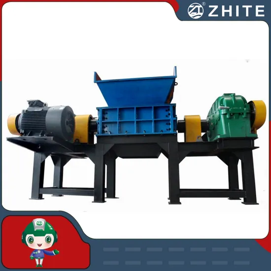 China Factory Scrap Metal Aluminum Can Medical Waste Solid Waste Recycling Shredder
