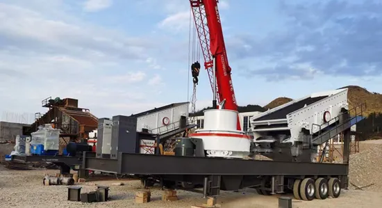 Mobile Stone Crushing Plant Production Line Customized Professional Safety for Mining Machinery Good Price