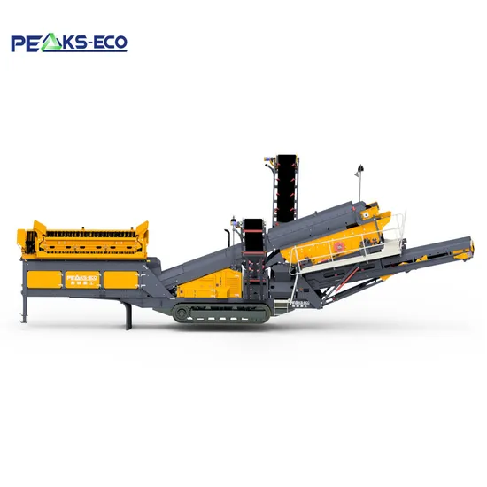 Industrial Mobile Crusher for Building Waste with Screening Fuction