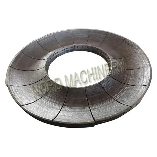 Casting High Manganese Steel Grinding Table Lining Plate for Vertical Mill