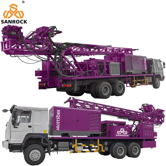 500m Truck Mounted Water Well Drilling Rig Hydraulic Water Drilling Machine Price