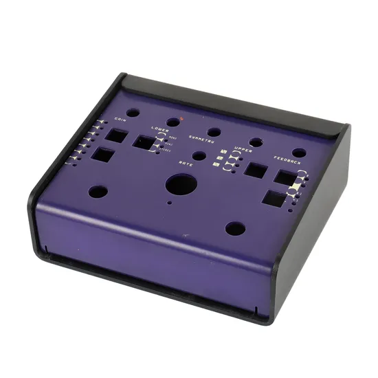 Customized Sheet Metal Laser Cutting Forming Aluminum Junction Enclosure Sheet Metal Fabrication