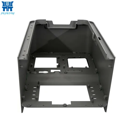 Factory Direct Black Anodizing Aluminum 6061 Charge Pile Shell Stamping Part for New Energy