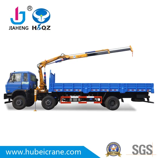 HBQZ Lifting Machinery 3.2 ton Mini Hydraulic Truck Mounted Crane lorry crane