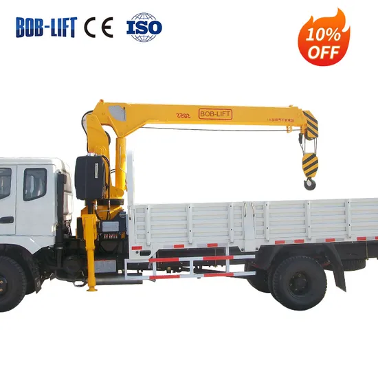 1~10 Ton Small Telescopic Boom Luffing Crane Truck Mounted Crane