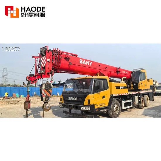 25 Tons 42.2m Arms Mobile Crane Used Truck Cranes for Hoisting Machinery