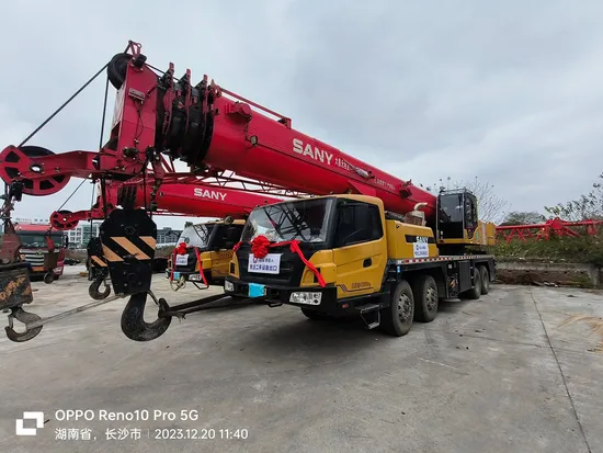 2020 2021 Used Sany 50 Tons Crane Truck Lfting Crane Truck Crane Mobile Crane Boom Crane