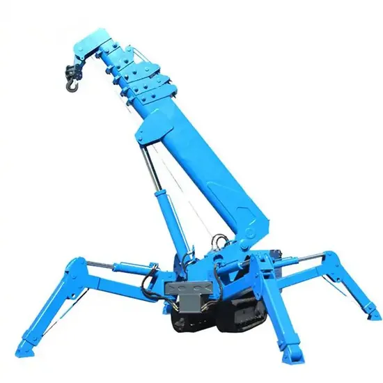 Mass Production Lifting Crawler Crane Small Oil Electric Dual Purpose Spider Cranes