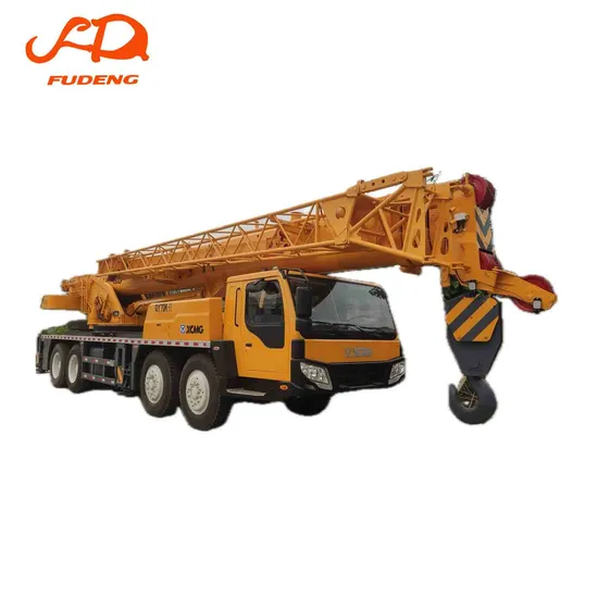 Used Qy70K-II 70 Tons Crane Mobile Construction Truck Heavy Machine Truck