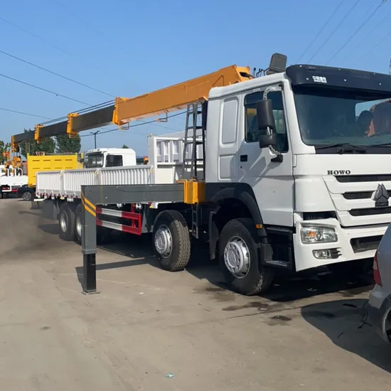 Sinotruk HOWO 8*4 12 Ton Mounted Crane Truck Cargo Truck Truck