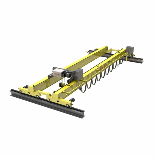 Durable Main Beam Structure Eot Electric Double Girder Overhead Crane for Works