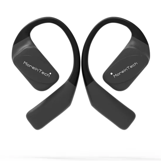 Wireless Bluetooth Headset True Noise Cancelling Earphone Stereo Sound Air Conduction Headphones for Sport, Yoga, Hiking