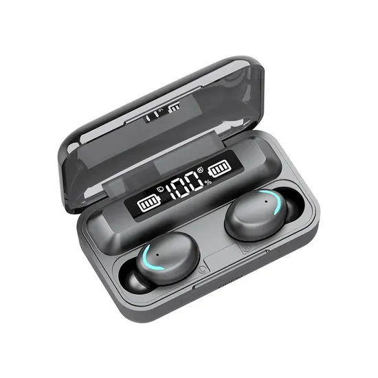 F9 Headset LED Mini Bt Earbuds 5.3 Wireless Tws in-Ear Headphones F9-5 Earphone