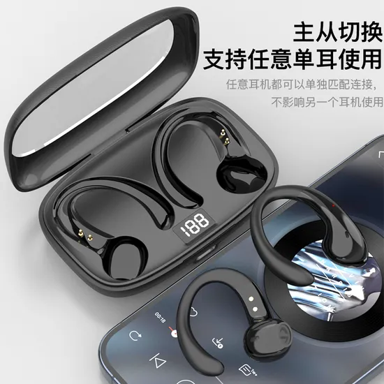 True Wireless, Two-Way Talk, Binaural Call Sound: HiFi Ows-15 Bluetooth Handset