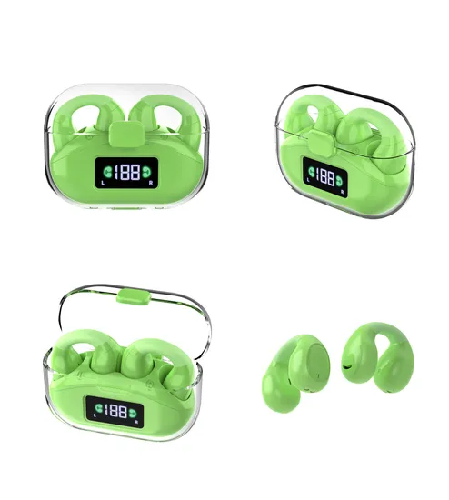 New Tws Earphones with LED Display in Ear Portable Headphones Battery Charge Power Digistial Bluetooth
