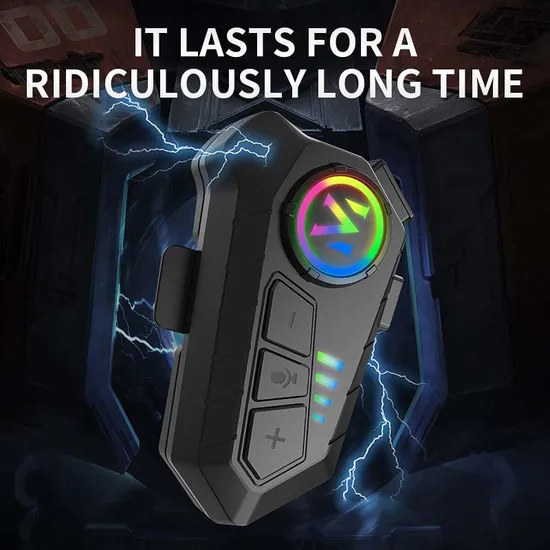 Motorcycle Helmet Bluetooth Headset Waterproof Noise Reduction Headset with CE FCC RoHS Certification