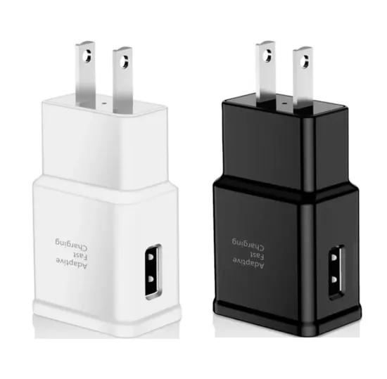 DC Adaptive Fast Charging 18W Pd QC Fast Wall Charger Adapter for Samsung Galaxy S21 S20 S10 S6 S7 S8 S9