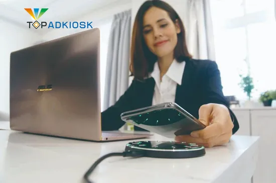 Portable Mini Qi Fast Wireless Charger Pad for Mobile Phone Charger Wireless Data Transmission