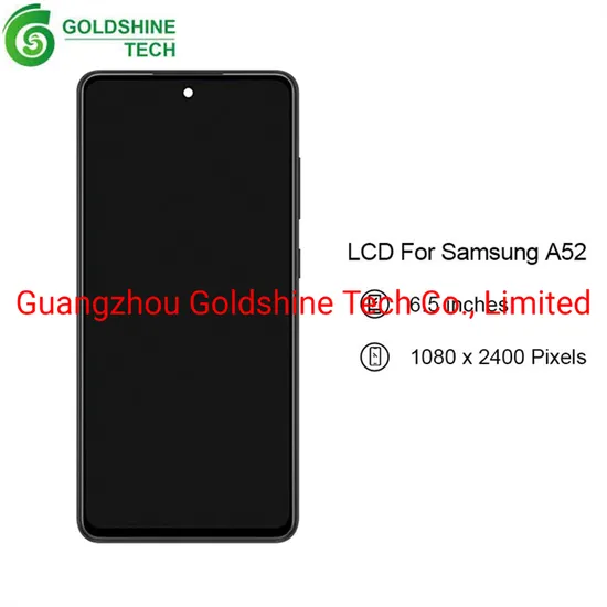 Factory Price Wholesale LCD for Samsung A52 4G A525 with Frame Screen Replacement Display Screen OLED