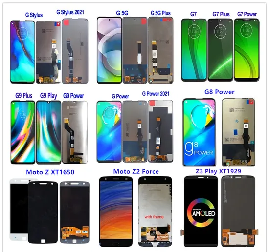 (All Moto Models in stock) Wholesale Pantalla Tacil Display for Motorola Moto G9 Play /G9 Plus/ G9 Power