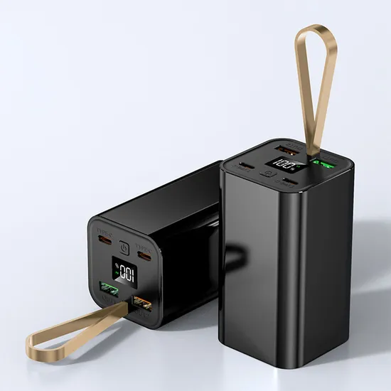 Big Capacity Product Electronic Powerbank 65W 20000 30000mAh Factory Custom Fast Charger Power Bank for Cell Phone