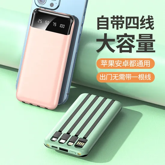 Fast Charging 20000mAh Portable Mobile Power Bank Mobile Phone Charger