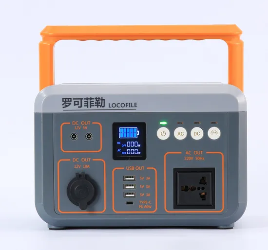 Home Outdoor Camping 500W Rechargeable UPS Solar Power Station